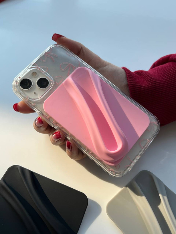 هولدر رژ لب و لیپ گلاس سیلیکونی پشت چسب دار Lipstick Holder