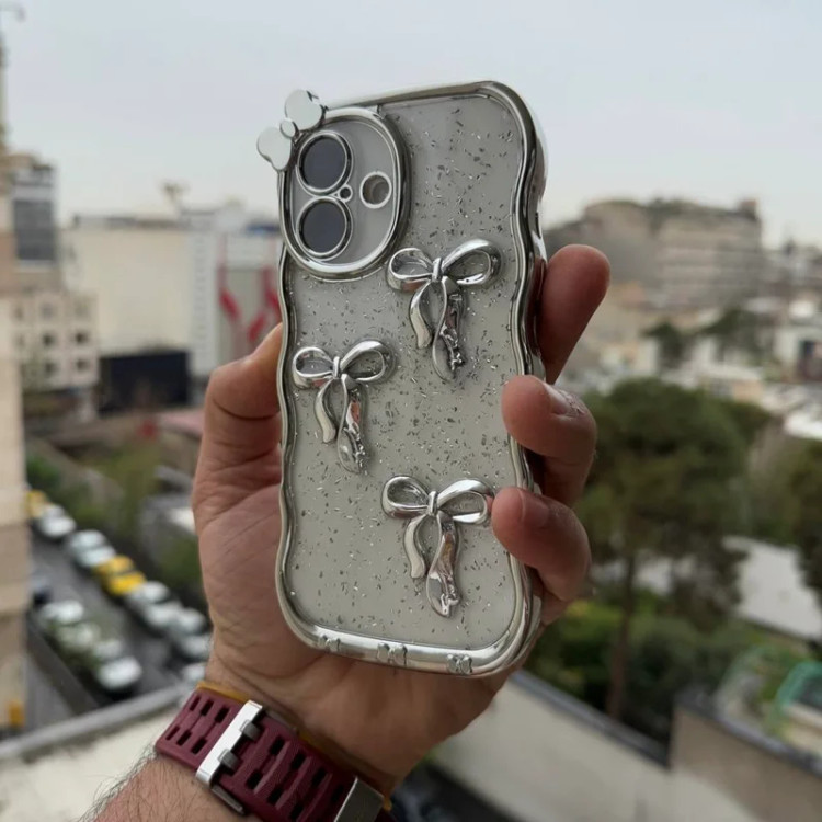 قاب پاپیون سه نقره ای