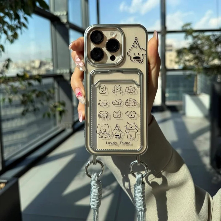 خرید قاب جاکارتی دار آیفون