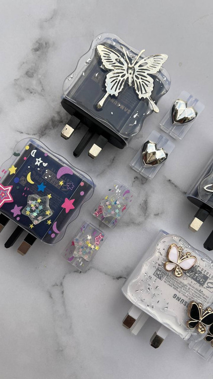 خرید محافظ آداپتور کریستالی