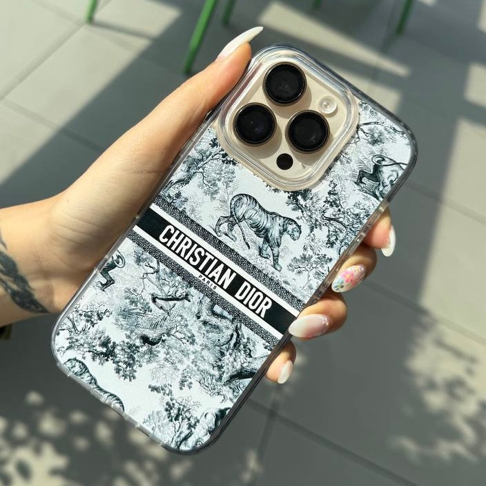 خرید قاب سفید مشکی آیفون