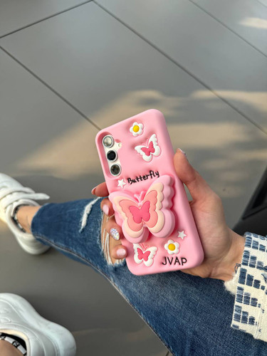 خرید قاب گوشی پروانه سیلیکونی