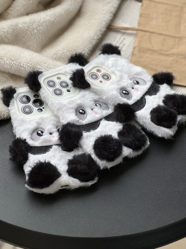 قاب Panda عروسکی پشمالو