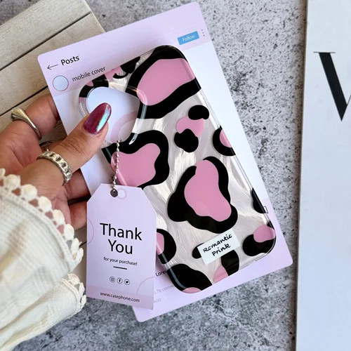 قاب پلنگی Romantic Pink اندروید و آیفون