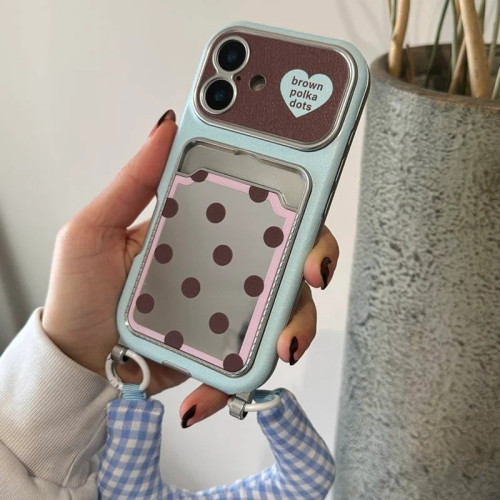 خرید قاب brown polka dots
