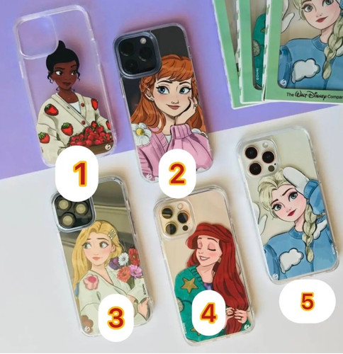 قاب گوشی آیفون پرنسس های دیزنی Disney Princesses