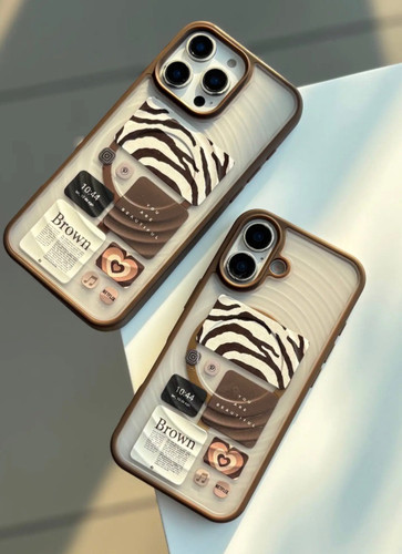 قاب گوشی آیفون Brown Love case 2026