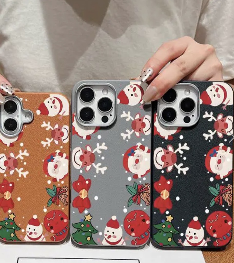 قاب گوشی آیفون و اندروید Christmas Party TPU