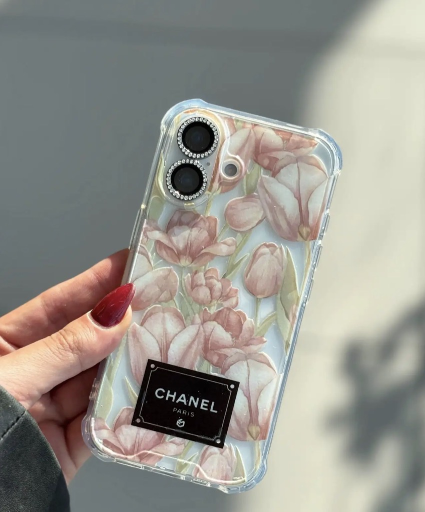 قاب گوشی اندروید شنل لاله Tulip Chanel
