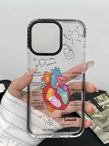 قاب گوشی آیفون تئوری قلب Heart Theory