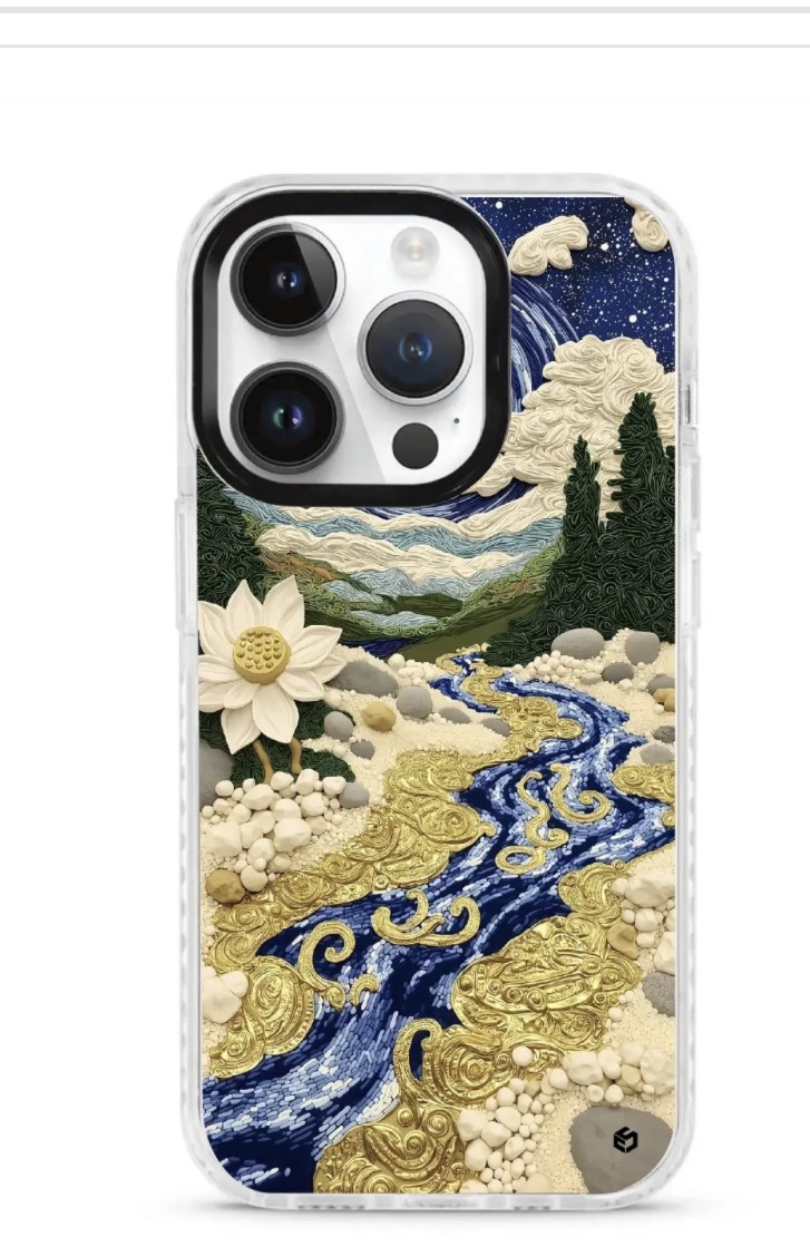 قاب گوشی سفارشی ROAD TO STARRY NIGHT
