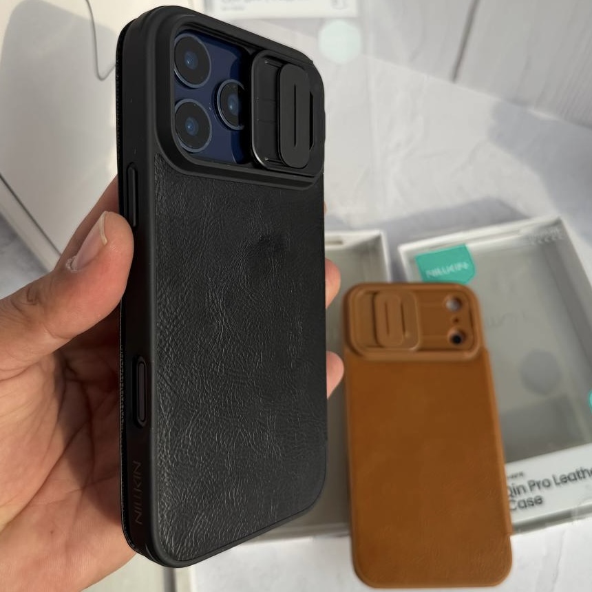 nilkin leather case