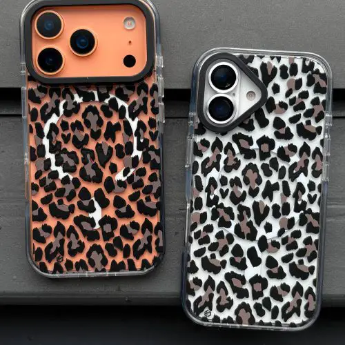 قاب گوشی آیفون آنتی شوک مگسیف Minimal Leopard