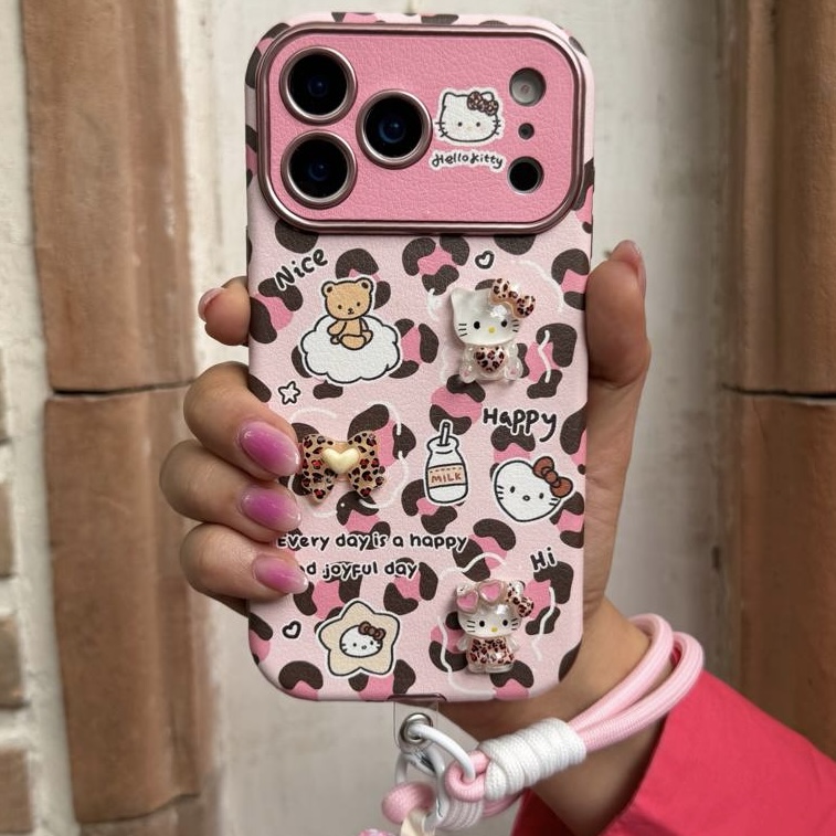 pink kitty leopard