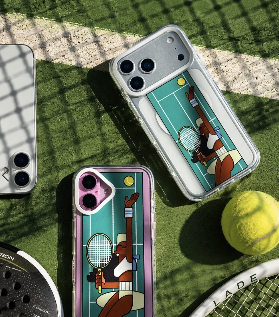 قاب گوشی آیفون آنتی شوک مگسیف Summer Tennis