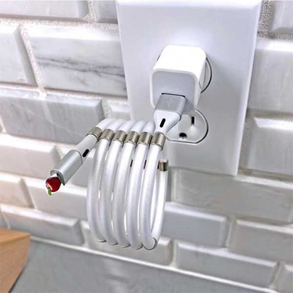 کابل شارژ فلزی