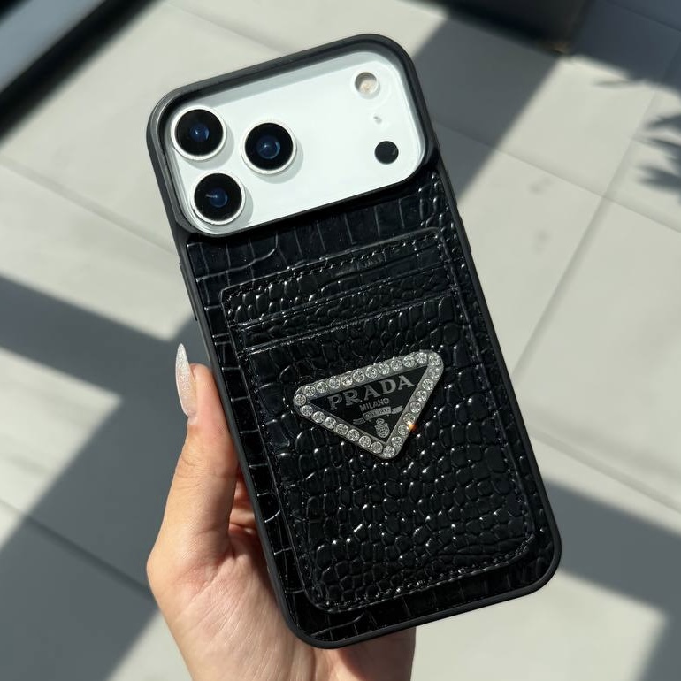 Prada leather wallet