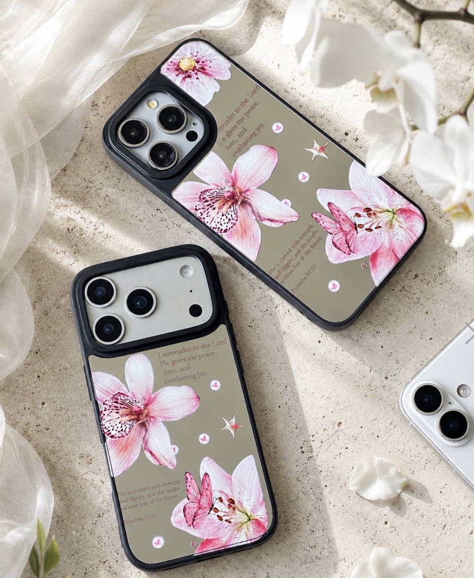 قاب گوشی آینه ای Lilium Love Mirror Case
