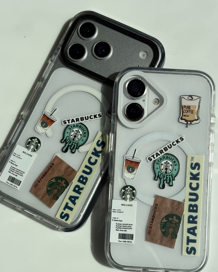 قاب گوشی آیفون آنتی شوک New Starbucks