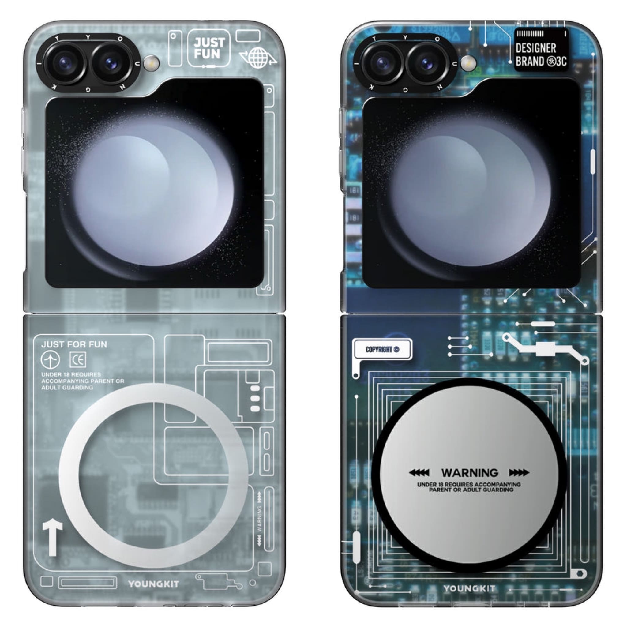 قاب Youngkit یانگ کیت technology Z flip magsafe سامسونگ Samsung