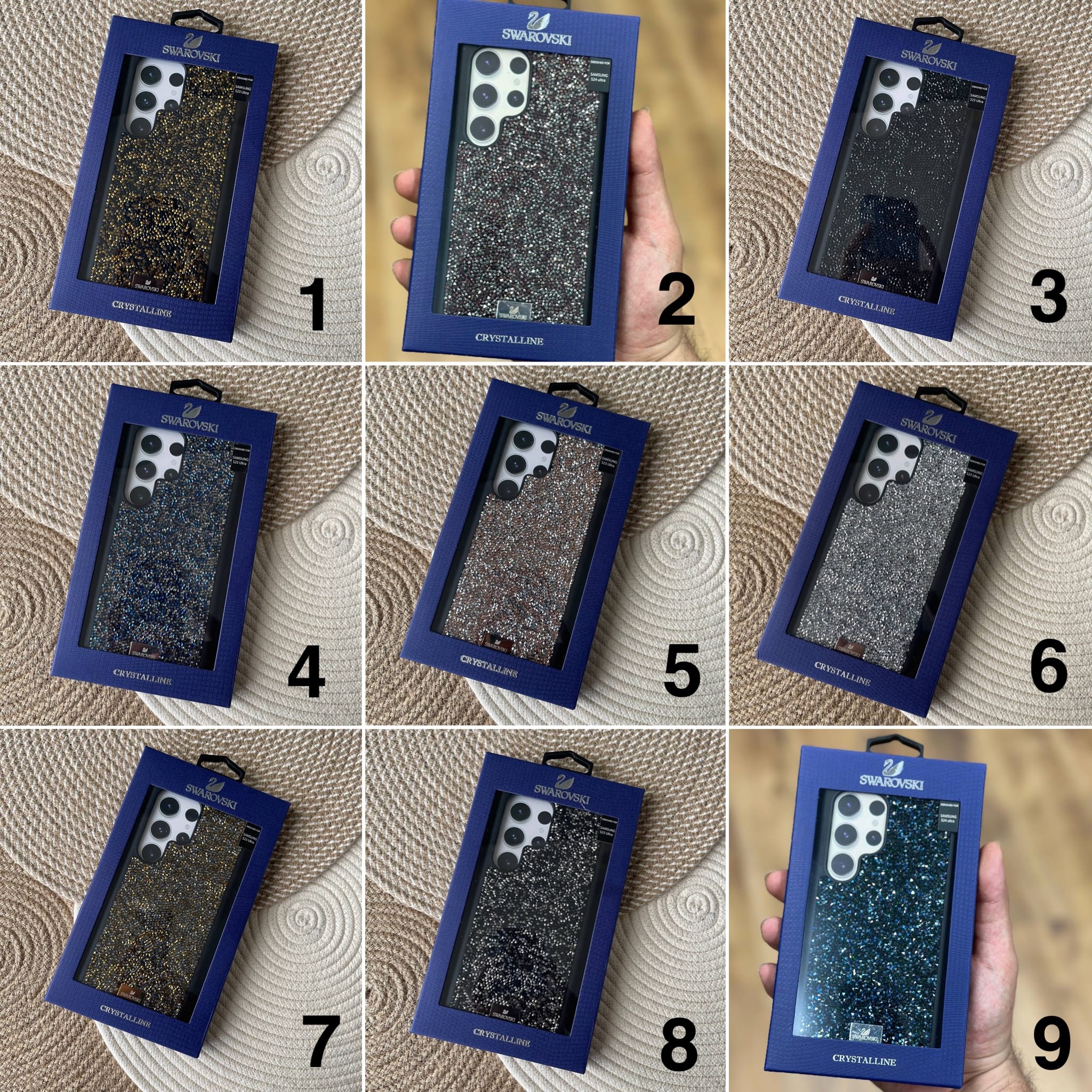 قاب Swarovski سواروسکی Samsung phone