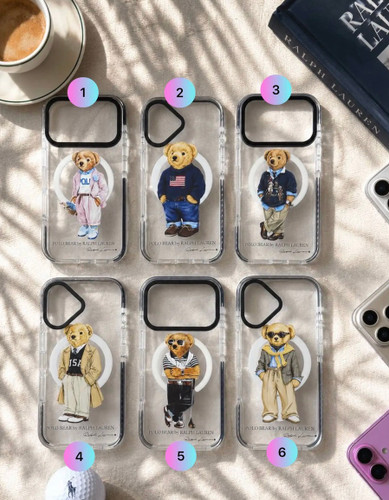قاب گوشی آیفون آنتی شوک Polo Bear