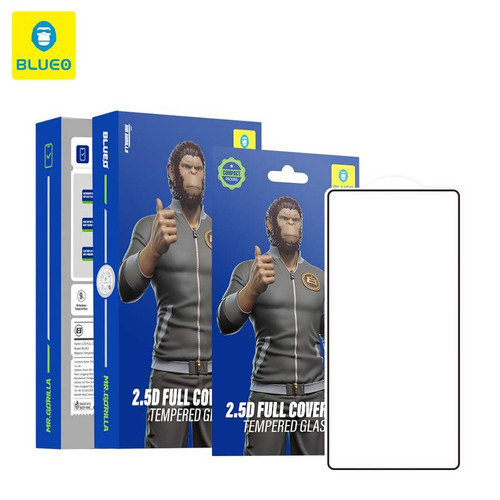 گلس ، محافظ صفحه بلو پک 5 تایی Blueo 5Pcs Pack 2.5D Silk Full Cover Glass HD Samsung