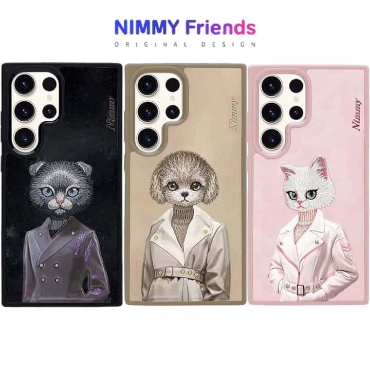 قاب نیمی Nimmy Embroidery Magnetic Case Samsung