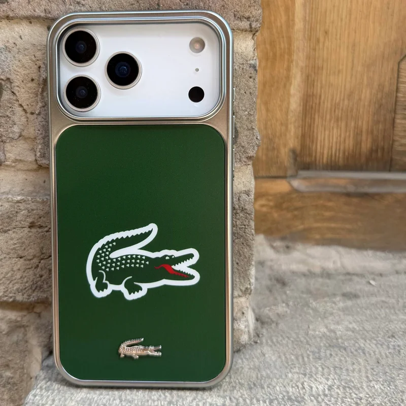 lacoste case (سبز)