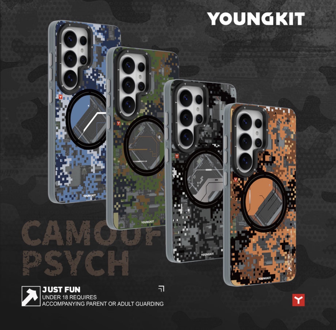 قاب Youngkit یانگ کیت ارتشی سامسونگ Samsung
