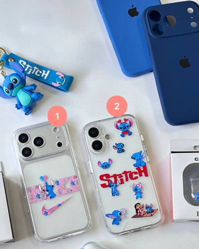 قاب گوشی آیفون و اندروید شفاف Stitch