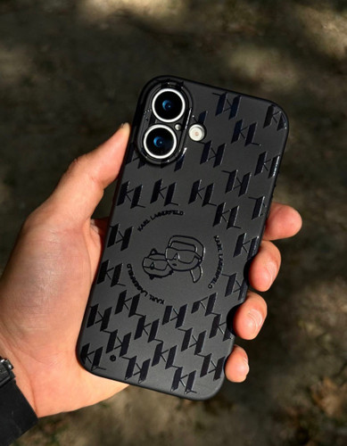 قاب گوشی Black KARL Pattern