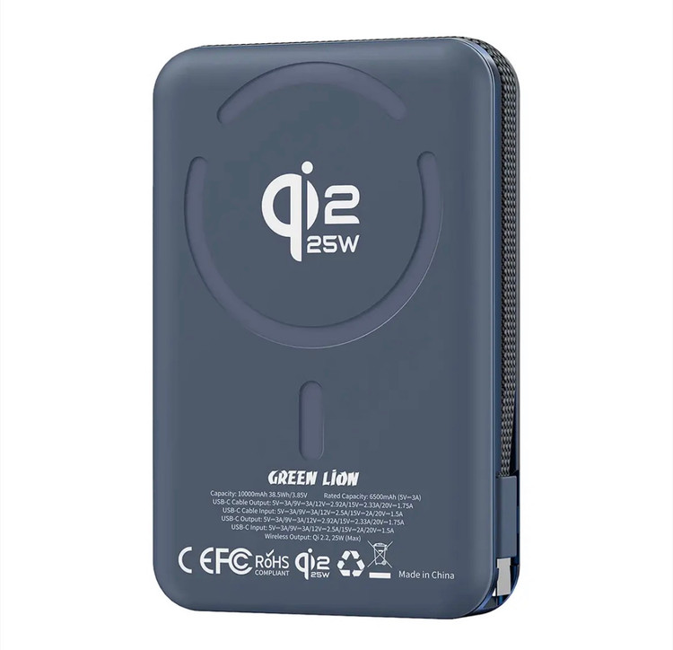 پاور بانک گرین لاین Green Lion Wellington 10000mAh Power Bank