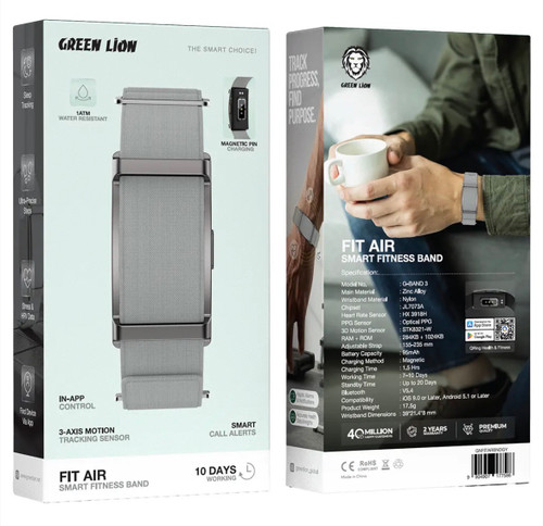 ساعت ، واچ گرین لاین Green Lion Fit Air Smart Fitness Band