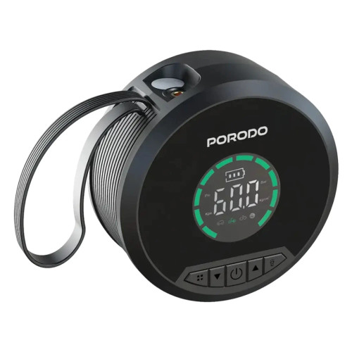 پاور بانک ، جامپ استارتر Porodo Gagefit Power Bank & jump Starter with Tire Inflator
