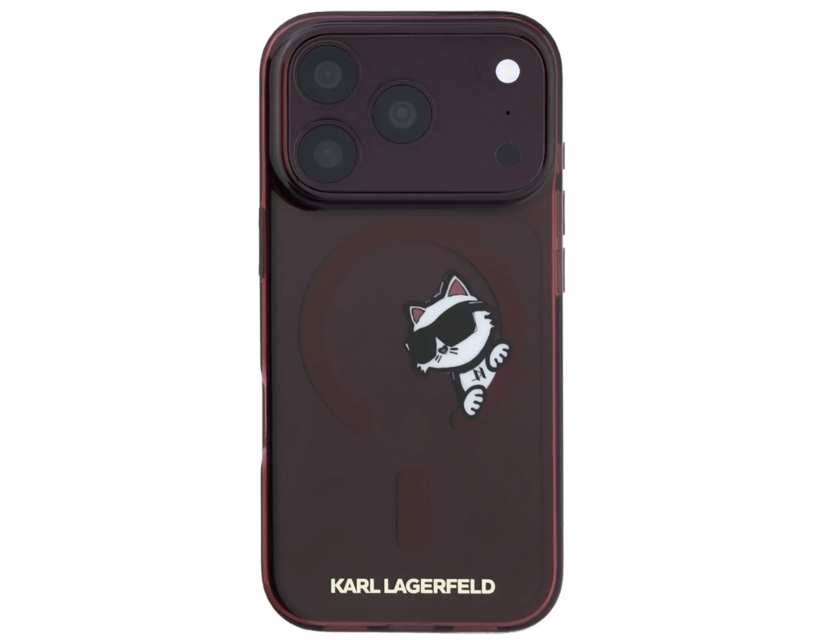 قاب کارل لاگرفلد Karl Lagerfel IML MagSafe Hard Cover , Peekaboo Print