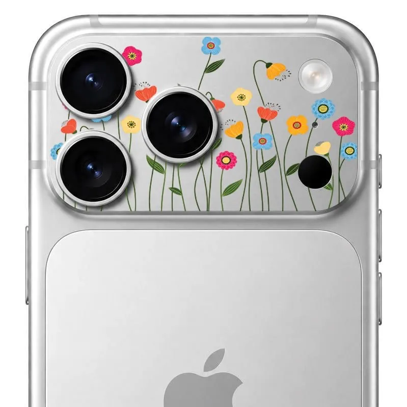 محافظ دور لنز طرح گل ها بلو Blueo Invisible Shock-Resistant Lens Protection