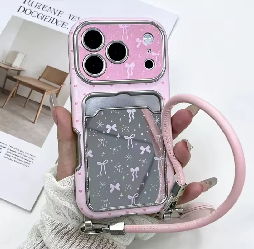 pink ribbon mirror جاکارتی