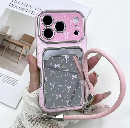 pink ribbon mirror جاکارتی
